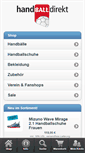 Mobile Screenshot of handballdirekt.de